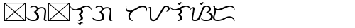 Tagalog Stylized Regular TrueType-Schriftart