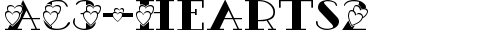 AC3-Hearts2 Regular truetype font