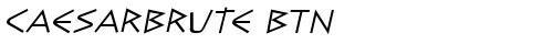CaesarBrute BTN Oblique TrueType-Schriftart