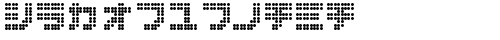 dot6282kana Regular truetype font
