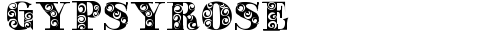 GypsyRose Regular truetype шрифт