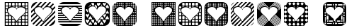 Heart Things 2 Normal truetype font