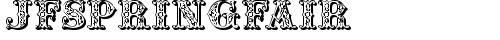 JFSpringFair Regular TrueType-Schriftart