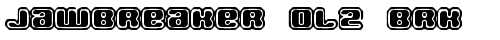 Jawbreaker OL2 BRK Regular truetype fuente