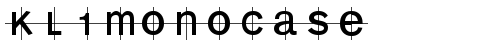 KL1MonoCase Regular truetype шрифт