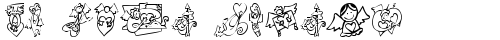 KR Love Angels Regular truetype font