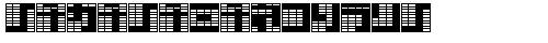 katakana,block Regular font TrueType