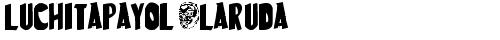 LuchitaPayol-LaRuda Regular truetype шрифт