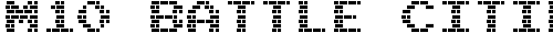 M10_BATTLE CITIES Regular truetype шрифт