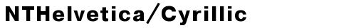 NTHelvetica/Cyrillic Bold truetype font