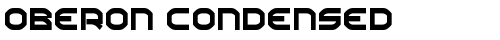 Oberon Condensed Condensed truetype fuente gratuito