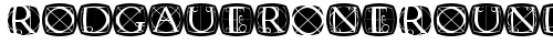 RodgauerOneRound Medium TrueType-Schriftart