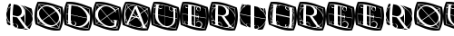 RodgauerThreeRounded Medium truetype шрифт
