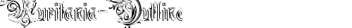 Ruritania-Outline Normal truetype шрифт