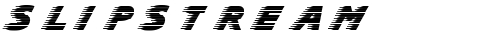 Slipstream Normal truetype font