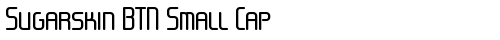 Sugarskin BTN Small Cap Bold Truetype-Schriftart kostenlos