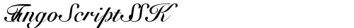 TangoScriptSSK Bold TrueType-Schriftart