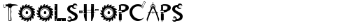 ToolShopCaps Regular truetype font