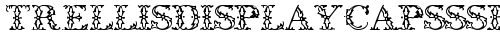 TrellisDisplayCapsSSK Regular TrueType-Schriftart