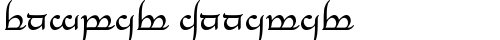 Tengwar Annatar Regular free truetype font