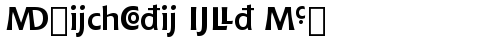Chianti Ext BT Bold Extension TrueType-Schriftart