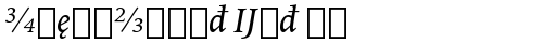 IowanOldSt Ext BT Italic Extensio truetype font