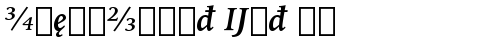 IowanOldSt Ext BT Bold Italic Ext TrueType-Schriftart