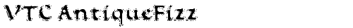 VTC AntiqueFizz Reguar truetype font