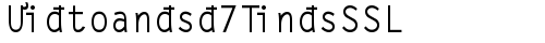 Vietnamese7TimesSSK Regular truetype font