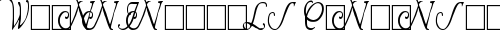 Wrenn Initials Condensed Regular truetype font