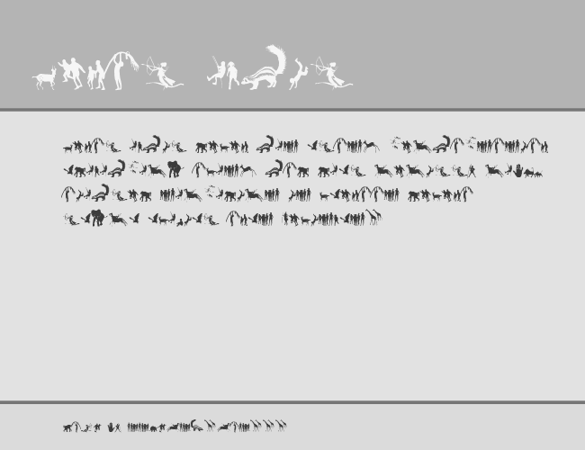 Fonts of Afrika Sample example