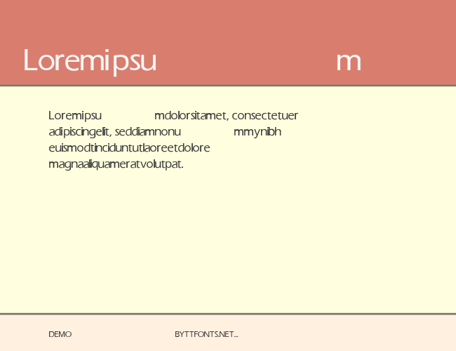 Eras-Medium-Medium example
