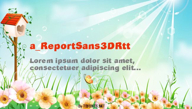 a_ReportSans3DRtt example
