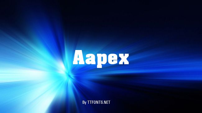 Aapex example