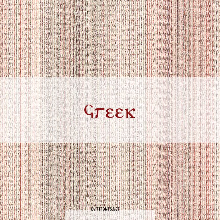 Greek example