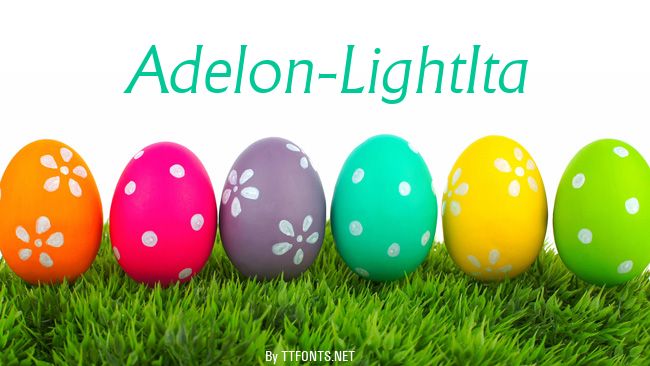 Adelon-LightIta example