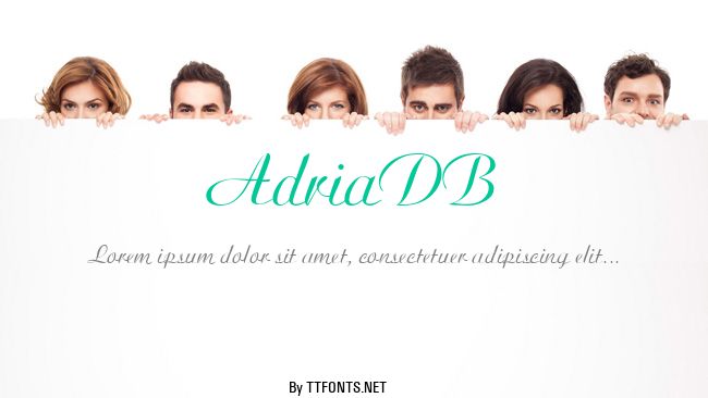 AdriaDB example