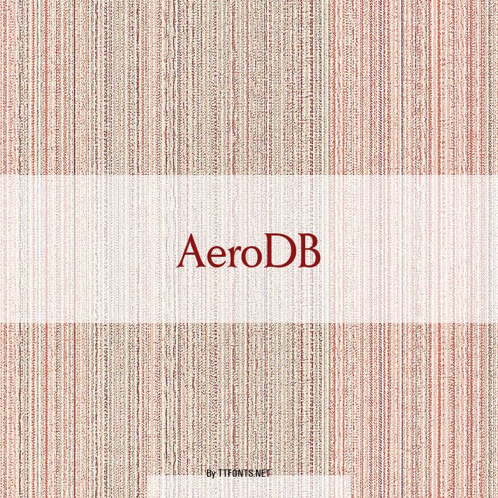 AeroDB example