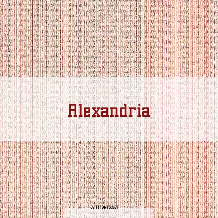 Alexandria example
