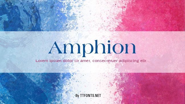 Amphion example