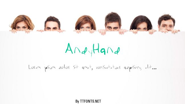 AndyHand example