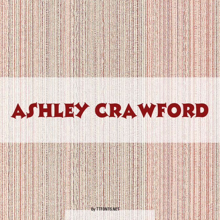 Ashley Crawford example