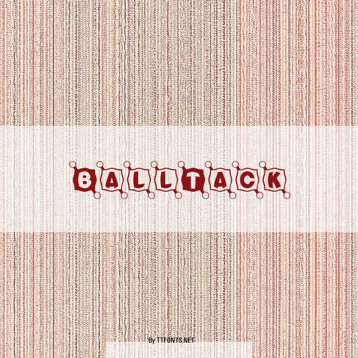BallTack example