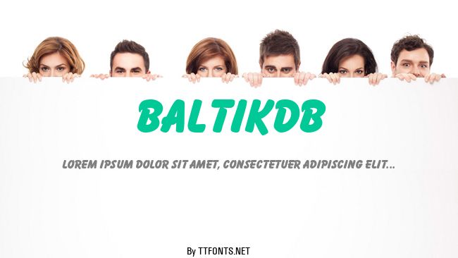 BaltikDB example
