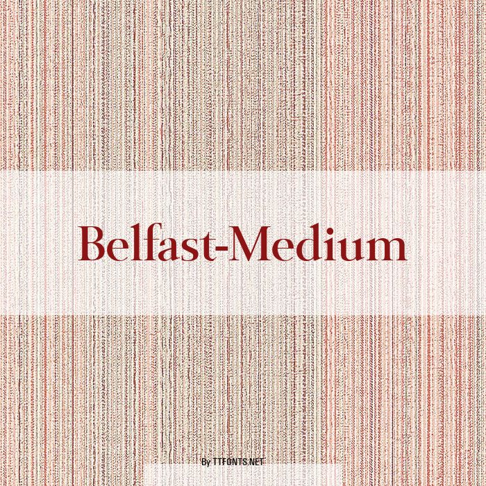 Belfast-Medium example