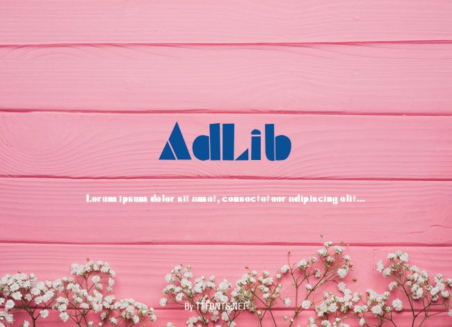 AdLib example