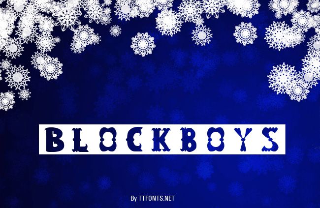 Blockboys example