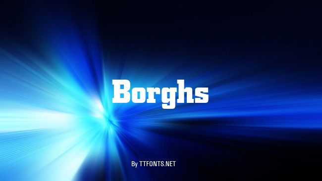 Borghs example