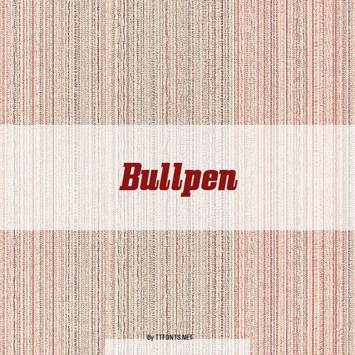 Bullpen example