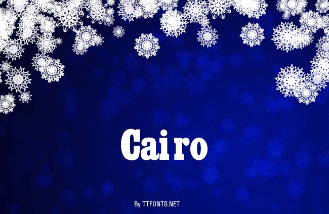 Cairo example